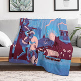 Homeric Landscape Winter Blanket, Plush Flannel Throw, Cozy All-Season Blanket