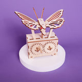 Fluttering Butterfly DIY Kit, Educational STEM Toy – Gears, Mechanics, Creativity