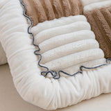Modular Sofa Cover – Nordic Style Winter Plush Slipcover - Nordic Plush Protector, Winter Sofa Slipcover, Pet-Friendly Cushion Cover