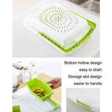 Kitchen drain cutting board - Sink Mounted Cutting Board, Draining Food Tray, Multi-Purpose Chopping Board
