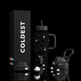 COLDEST 24oz Limitless Ultra V8 Insulated Water Bottle – Leakproof, Floating Design, Multi-Lid Hydration System, stainless steel, cupholder friendly, cirkul compatible