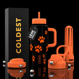 COLDEST 24oz Limitless Ultra V8 Insulated Water Bottle – Leakproof, Floating Design, Multi-Lid Hydration System, stainless steel, cupholder friendly, cirkul compatible