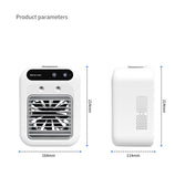 Portable Air Conditioner Fan for Room Office Car, USB Cooling Mist Fan, Personal Evaporative Air Cooler, Ice Water Air Cooler