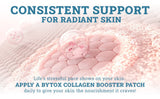 BYTOX Collagen Booster Transdermal Patch - Skin Firmness, Hydration Support, Travel-Friendly Care