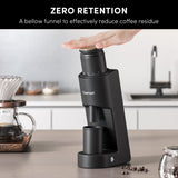 Geimori GU38 Single Dose Coffee Grinder – 38mm Conical Burr Electric Grinder, Stepless Precision Control, Ultra-Slim Metal Coffee Mill-conical burr grinder, single dose system, zero retention design