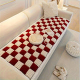 Modular Sofa Cover – Nordic Style Winter Plush Slipcover - Nordic Plush Protector, Winter Sofa Slipcover, Pet-Friendly Cushion Cover