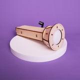 Hand-Crank Flashlight DIY Kit, Educational STEM Toy – Energy Transformation, Renewable Power, Hands-On Learning