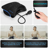 BackWave Adjustable Back Stretcher - Posture Support, Targeted Massage, Muscle Stretching