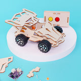 Infrared Remote Controlled Car DIY Kit, Educational STEM Toy – Remote Control Science, Infrared Signals, Engineering Project