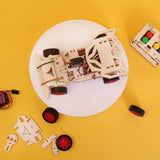 Steering Remote-Controlled Car DIY Kit, Educational STEM Toy – Radio Control, Robotics, Engineering