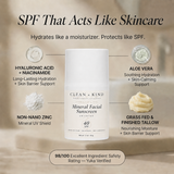 Daily Mineral Defense Sunscreen SPF 40 – mineral sunscreen, lightweight SPF, reef-safe skincare
