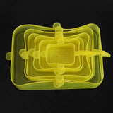 Lids for Kitchen Microwave Bowl - Silicone Food Covers, Microwave Bowl Seal, Leak-Proof Lid Set