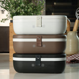 UVI Plus Self-Heating Electric Lunch Box with USB-C & UV Light Sanitizer, Portable Food Warmer, Heated Lunch Container, Leakproof Meal Box