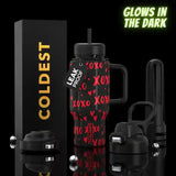 COLDEST 24oz Limitless Ultra V8 Insulated Water Bottle – Leakproof, Floating Design, Multi-Lid Hydration System, stainless steel, cupholder friendly, cirkul compatible