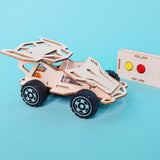 Infrared Remote Controlled Car DIY Kit, Educational STEM Toy – Remote Control Science, Infrared Signals, Engineering Project
