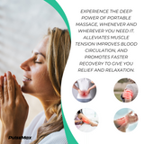 PulseMax Portable Massager - Muscle Relief, Targeted Recovery, Everyday Relaxation