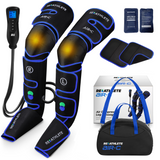 Air-C Compression Massager - Full-Leg Compression, Swelling Reduction, Hot & Cold Therapy