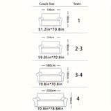 Festive Red Christmas Sofa Cover | Slipcovers for Couches (1-4 Seats) - Holiday Couch Protector, Red Sofa Slipcover, Christmas Decor Cover