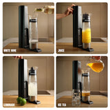 Fritaire Fizze Sparkling Beverage Soda Maker Machine, Home Carbonation System, Sparkling Water Maker, CO₂ Beverage Carbonator