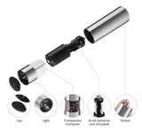 Stainless Steel Electric Grinder Kitchen Tool - electric pepper mill, stainless steel grinder, kitchen spice grinder