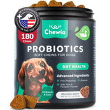 Duck-Flavored Probiotic Soft Chews for Dogs with Pumpkin & Digestive Enzymes - Bowel Support, Nutrient Absorption, Skin & Coat