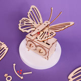 Fluttering Butterfly DIY Kit, Educational STEM Toy – Gears, Mechanics, Creativity