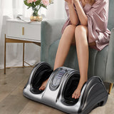 Therapeutic Shiatsu Foot Massager with High-Intensity Rollers – Deep Tissue Relaxation Device, Electric Foot Therapy Machine, Home Wellness Massager