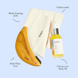 Body Plane Set – Smooth Skin Kit – exfoliator, body-oil, gift-box