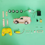2.4 GHz RC SUV Car DIY Kit, Educational STEM Toy – Remote Control Project, Engineering Build, Personalized Gift
