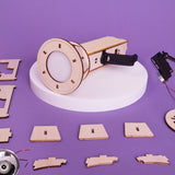 Hand-Crank Flashlight DIY Kit, Educational STEM Toy – Energy Transformation, Renewable Power, Hands-On Learning