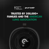 PuroAir 130i Smart HEPA Air Purifier with Wi-Fi & Voice Control, Compact Room Air Cleaner, Advanced 3-Stage Filtration