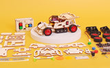 Steering Remote-Controlled Car DIY Kit, Educational STEM Toy – Radio Control, Robotics, Engineering