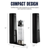Fritaire Fizze Sparkling Beverage Soda Maker Machine, Home Carbonation System, Sparkling Water Maker, CO₂ Beverage Carbonator