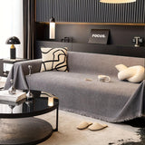 Protect Your Furniture with Luxurious Pet Proof Couch Cover - Chenille Sofa Protector, Anti-Scratch Slipcover, All-Season Couch Shield