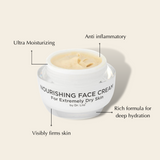 Super Nourishing Calming Face Cream for Extremely Dry & Sensitive Skin – Vegan & Hypoallergenic