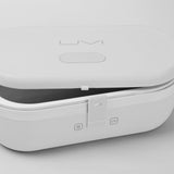 UVI Plus Self-Heating Electric Lunch Box with USB-C & UV Light Sanitizer, Portable Food Warmer, Heated Lunch Container, Leakproof Meal Box