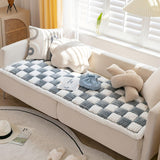 Modular Sofa Cover – Nordic Style Winter Plush Slipcover - Nordic Plush Protector, Winter Sofa Slipcover, Pet-Friendly Cushion Cover