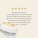 Brightening Vitamin C & Tone Repair Cream Set – Vegan, Gluten-Free Dark Spot & Hyperpigmentation Duo