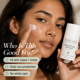 Daily Mineral Defense Sunscreen SPF 40 – mineral sunscreen, lightweight SPF, reef-safe skincare