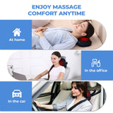 MILLOW Rechargeable Massage & Heat Therapy Device, Targeted Muscle Relief, Portable Stress Relaxation, Chronic Pain Comfort