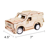 2.4 GHz RC SUV Car DIY Kit, Educational STEM Toy – Remote Control Project, Engineering Build, Personalized Gift