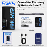 RLXR Portable Leg Relaxation Massager for Everyday Comfort, Muscle Recovery Therapy, Tired Leg Relief, Wellness Companion
