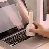 Portable Handheld Mini Vacuum Cleaner for Dry Dust Cleaning, Compact Desktop Cleaner, USB Powered Cleaning Tool, Lightweight Home Vacuum