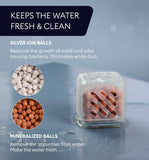 GENIANI AQUASTICK Humidifier Water Treatment Cartridges, 5-Pack - Mineral Buildup Control, White Dust Reduction, Tank Freshness