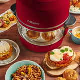 Fritaire Self-Cleaning Non-Toxic Glass Air Fryer 9-in-1 Countertop Oven, Teflon-Free Air Fryer, PFAS-Free Cooker, Convection Oven - Cherry