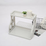 Multilayer Kitchen Storage Shelving - Compact Kitchen Rack, Foldable Storage Stand, Multi-Tier Organizer