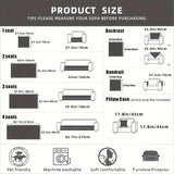 Waterproof Sofa Cover – Durable, Stretchable Furniture Protector, Stretchable Couch Cover, Pet-Friendly Slipcover