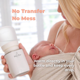 The Baby’s Brew Portable Bottle Warmer Pro Set - On-the-Go Feeding, Smart Sensor, Leak-Proof Design