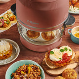 Fritaire Self-Cleaning Non-Toxic Glass Air Fryer 9-in-1 Countertop Oven, Teflon-Free Air Fryer, PFAS-Free Cooker, Convection Oven - Lavendar