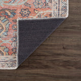 Urpi Vintage Oushak Washable Rug – distressed design, versatile décor, easy-care